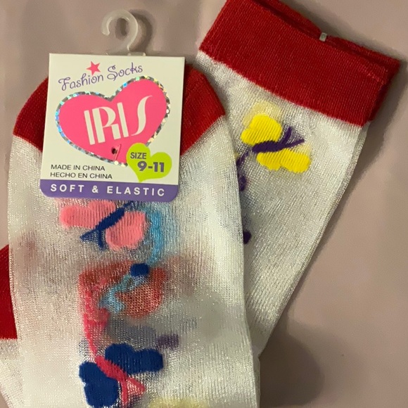 Sheer Butterfly socks - Picture 3 of 3